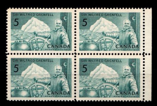 Kanada 382 postfrisch Viererblock Schifffahrt #GQ735