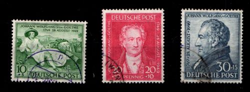 Bizone 108-110 gestempelt