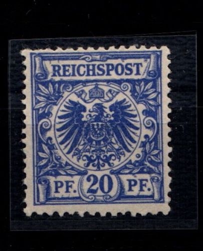 Deutsches Reich 48a mit Falz geprüft Wiegand BPP #GV758