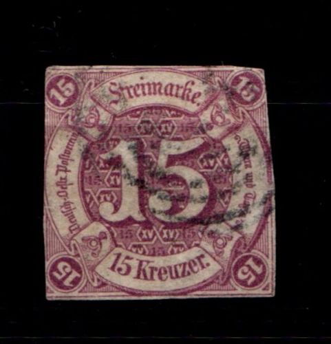 Thurn & Taxis 24 gestempelt