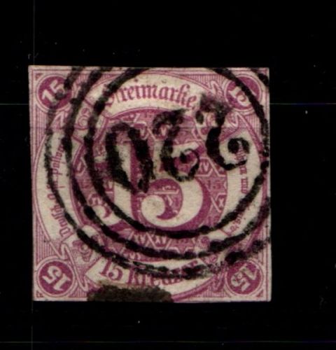 Thurn & Taxis 24 gestempelt