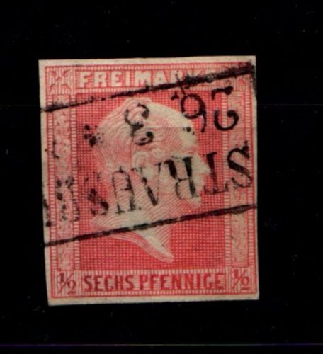 Preußen 13 gestempelt R2, gut geschnitten #GT803