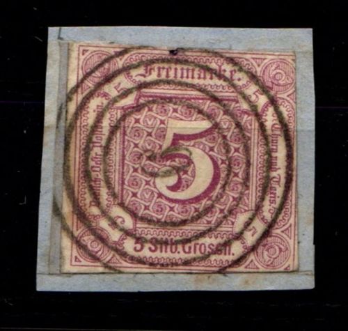 Thurn & Taxis 18 gestempelt