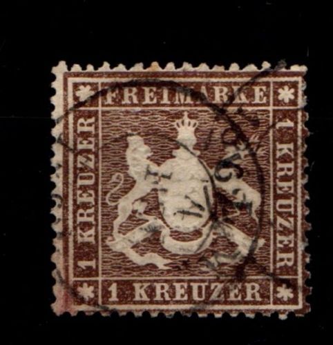 Württemberg 16y gestempelt