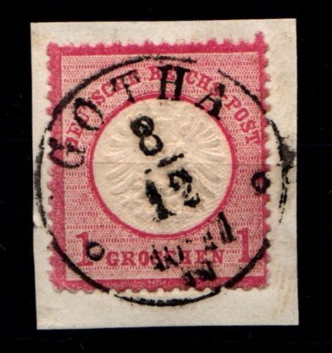 Deutsches Reich 19 gestempelt Vollstempel Gotha #GU884