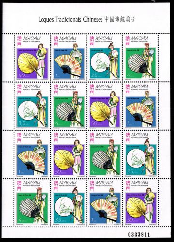 Macau 932-935 postfrisch als Kleinbogen #GK215