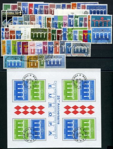 Cept Jahrgang 1984 gestempelt #GU037