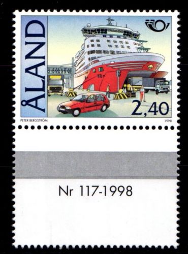 Aland 142 postfrisch Schifffahrt #GW059