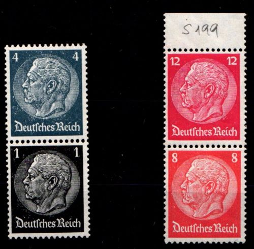 Deutsches Reich S171, S199 postfrisch #GS258