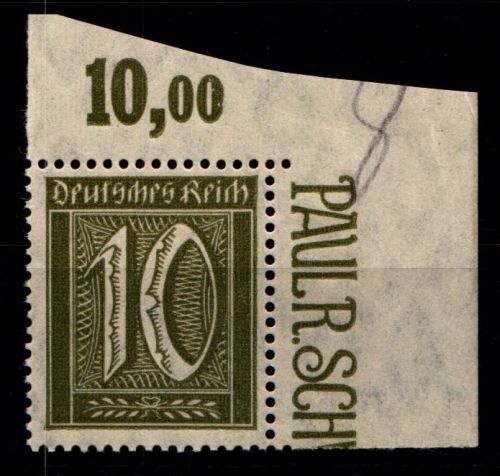 Deutsches Reich 159POR postfrisch