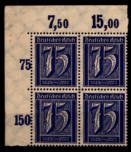 Deutsches Reich 185POR postfrisch