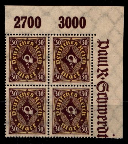 Deutsches Reich 208POR postfrisch