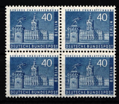 Berlin 149v postfrisch als 4er Einheit #GO956