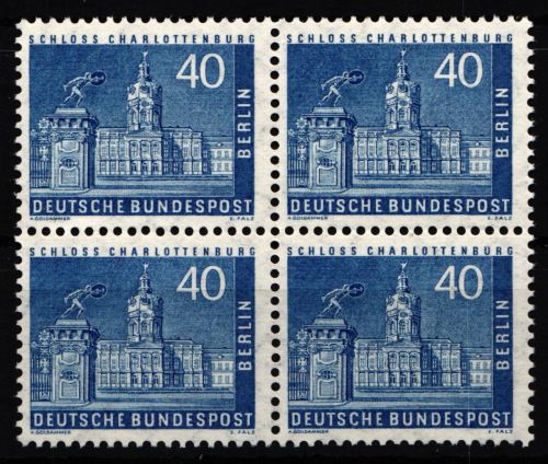 Berlin 149v postfrisch als 4er Einheit #GO957