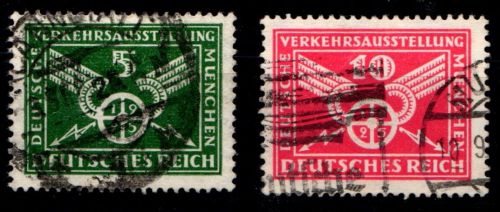 Deutsches Reich 370Y-371Y gestempelt