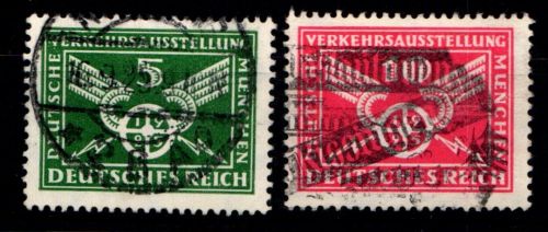 Deutsches Reich 370Y-371Y gestempelt #GM960