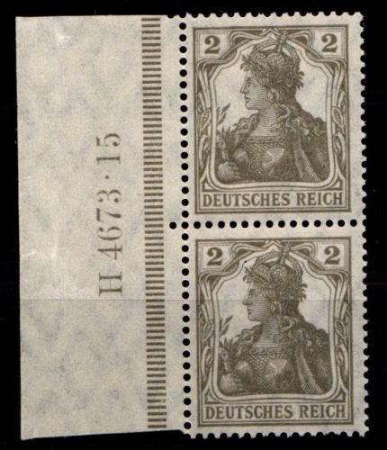 Deutsches Reich 102x HAN postfrisch mit Friedensgummierung, geprüft Infla #GX378