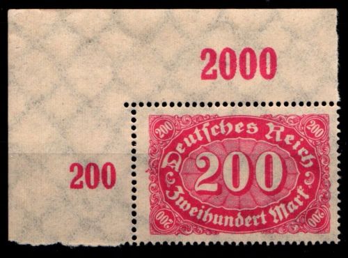 Deutsches Reich 248P OR postfrisch
