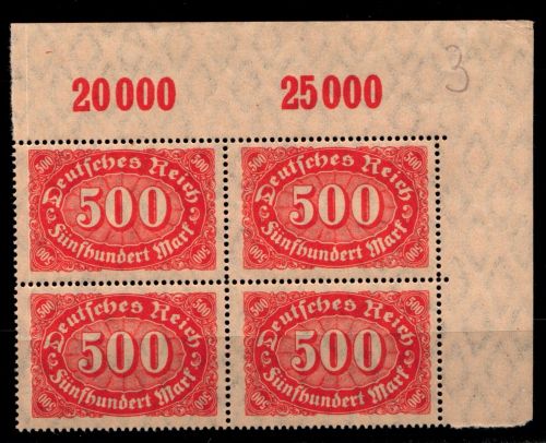 Deutsches Reich 223P OR postfrisch