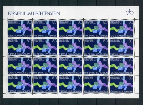 Liechtenstein Kleinbogen 729 postfrisch