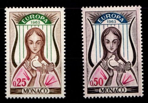 Monaco 742-743 postfrisch