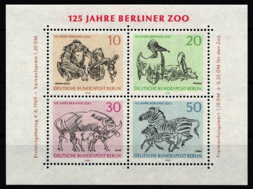 Berlin Block 1-8 postfrisch/gestempelt #BER_BL
