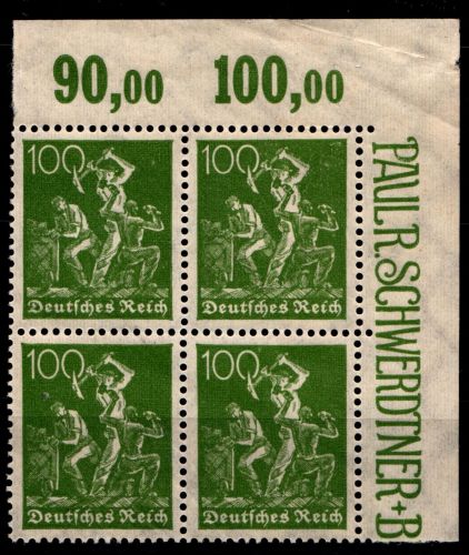 Deutsches Reich 187cP OR postfrisch
