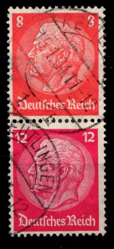 Deutsches Reich Zd S 112 gestempelt