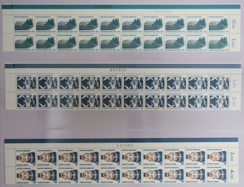BRD Bund Lot postfrisch 20er Einheit mit BZN Sehnswürdigkeiten, 1048,- DM #HC645