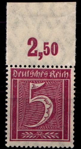 Deutsches Reich 158P OR postfrisch #HA165
