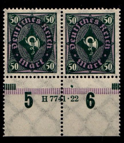 Deutsches Reich 209P HAN postfrisch