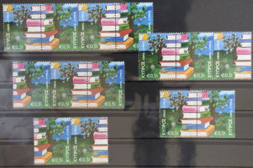 Zypern 1181 und 1182 A postfrisch Zusammendrucke aus M-Heft / CEPT #GG571