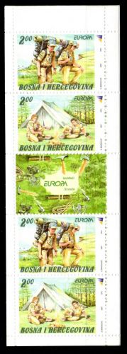 Bosnien und Herzegowina MH 6 postfrisch Cept 2007 Markenheftchen #GU227
