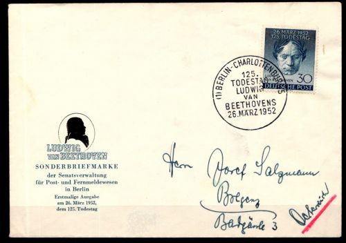 Berlin FDC 87 gestempelt