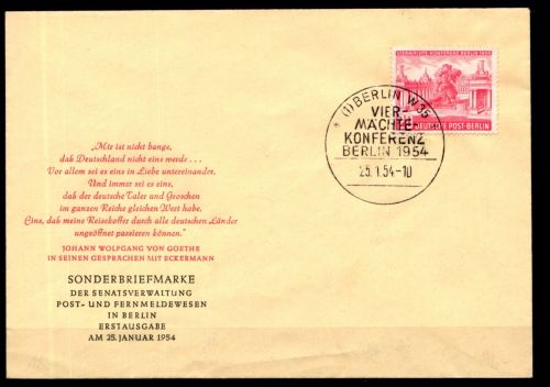 Berlin FDC 116 gestempelt #GU298