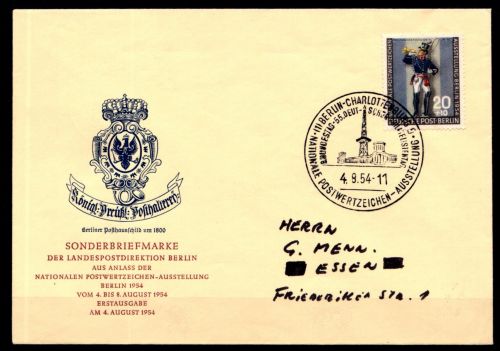 Berlin FDC 120 gestempelt
