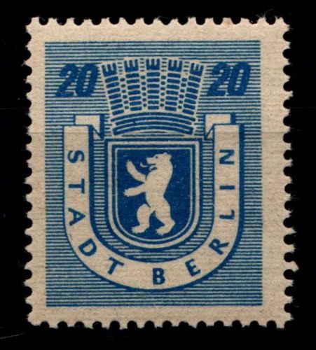 SBZ 6 A waz postfrisch Typenprüfung #HI271