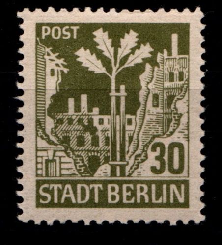 SBZ 7 A wbz postfrisch