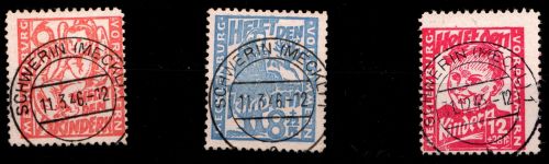 SBZ 26-28 gestempelt Vollstempel #HI046