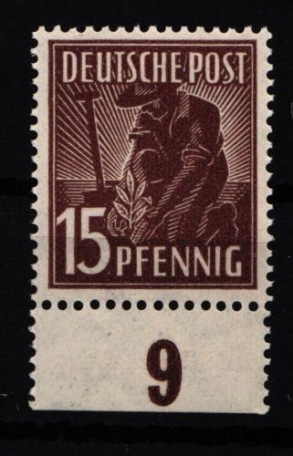 Alliierte Besetzung 948Paa UR postfrisch