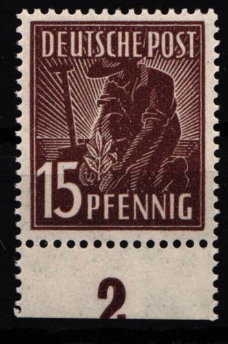 Alliierte Besetzung 948Paa UR postfrisch