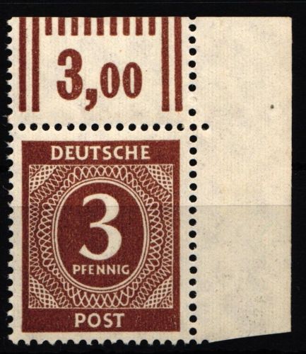 Alliierte Besetzung 913W OR postfrisch
