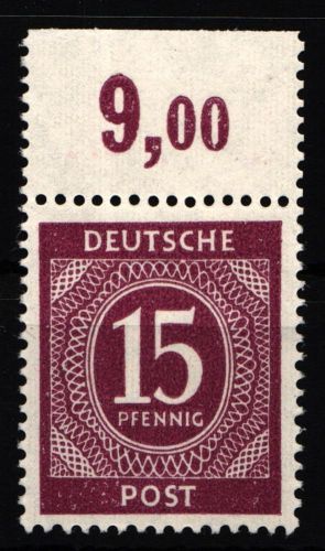 Alliierte Besetzung 921P OR dgz postfrisch
