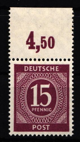 Alliierte Besetzung 921P OR dgz postfrisch vom Eckrand #HH517