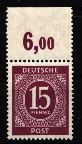 Alliierte Besetzung 921P OR dgz postfrisch
