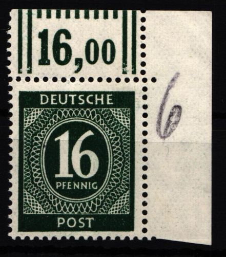 Alliierte Besetzung 923W OR postfrisch