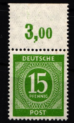 Alliierte Besetzung 922P OR dgz postfrisch