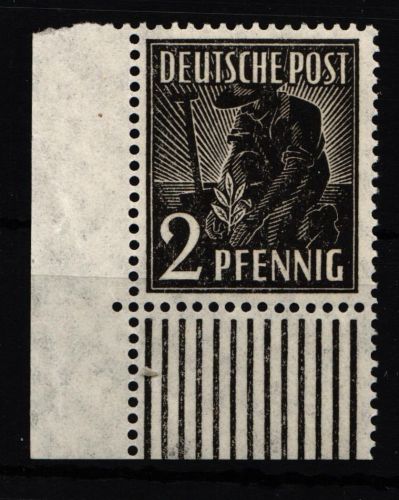 Alliierte Besetzung 943W OR, DZ1 postfrisch