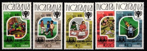 Nicaragua 2154-2158 postfrisch Jahr des KIndes #HD551