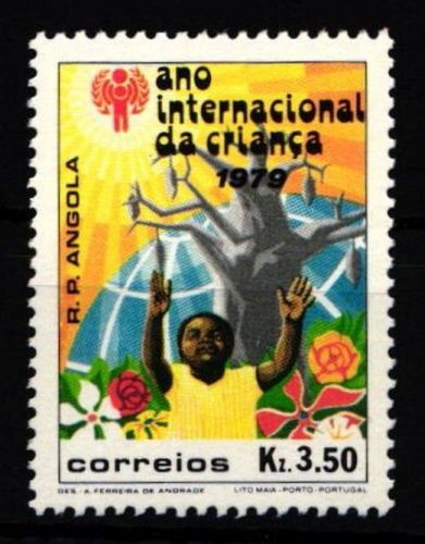 Angola 626 postfrisch Jahr des KIndes #HD600